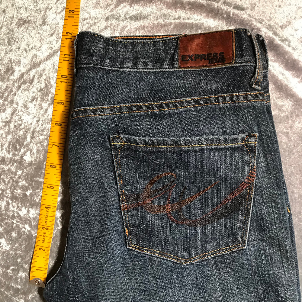 🔥4/20🔥Express Jeans Eva Fit and Flare [671b6] - Picture 5 of 8